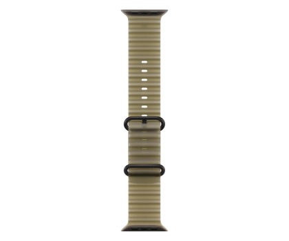 Pasek i akcesoria do zegarków Apple 49mm Translucent Kelp Ocean Band - Black Titanium Finish